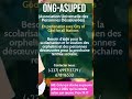 dans le peu que tu as réjouis le cœur d'un orphelin et le Seigneur va te combler d'avantage