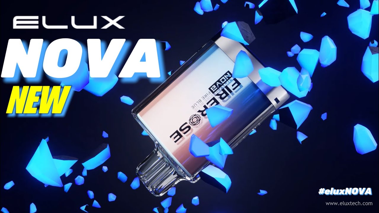 ELUX｜FIREROSE - NOVA out now｜SMALL IS BEAUTIFUL｜Disposable vape