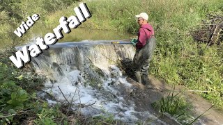 Beaver Dam Removal || Waterfall Stuck In The Grass.