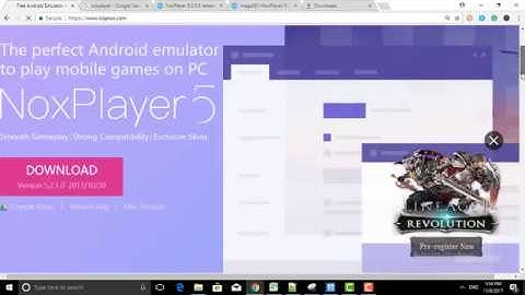 Install Android Emulator Nox Player, Install apk file on Windows for free