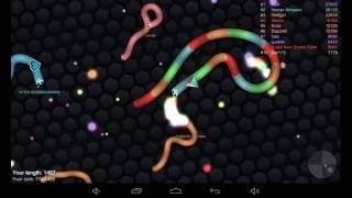 From Worm to Anaconda!! l Slither.io #1
