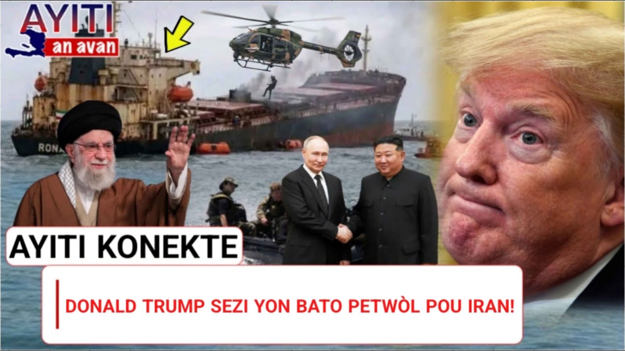 FLASH: Etazini sezi yon bato petwolye pou Iran.