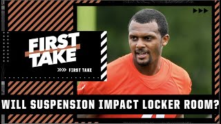 The players are going to control if Deshaun Watson is a teammate or not - Damien Woody | First Take