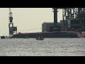 海上自衛隊　最新潜水艦『こくりゅう』　進水！！　2013.10.31