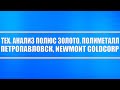 Технический анализ Полюс золото, Полиметалл, Петропавловск, NewMont Goldcorp + Основные события