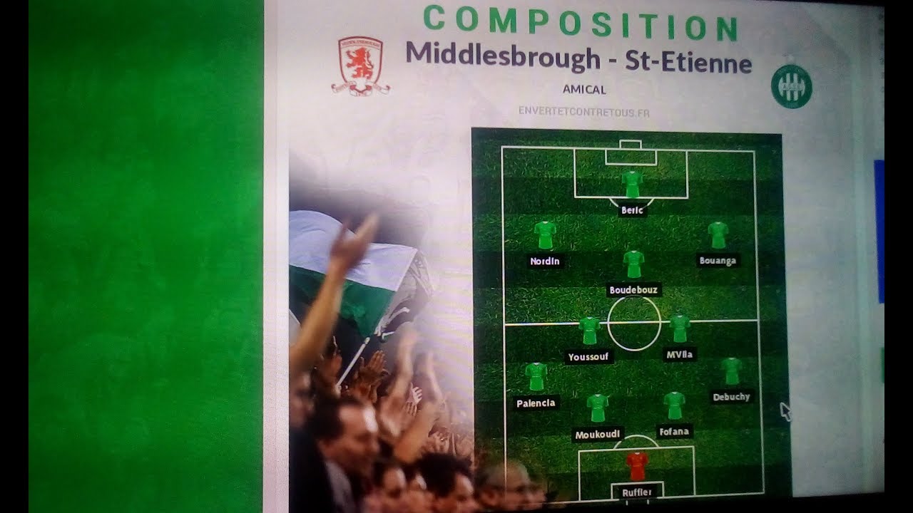 FIFA 19 - Journée En Direct #3 - Middlesbrough - AS Saint-Etienne - Match Amical / 2019 - 20