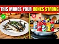 4 BEST Foods for Stopping Bone Loss and 4 That MAKE IT WORSE