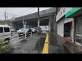 Heavy Rain Walk in Yoshizuka – A Multicultural Neighborhood Near Fukuoka【4K Japan Walk】