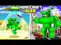 I Survived 100 Days as an ALIEN in Minecraft