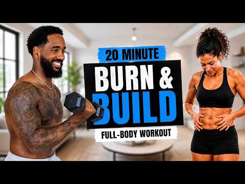 20 MIN FULL BODY DUMBBELL WORKOUT || Burn Fat & Tone up at Home (No Repeat)