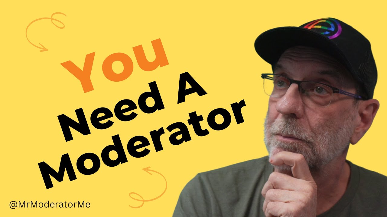 Mr Moderator - Why You Need A Moderator (Updated)