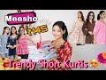 Meesho trendy short kurtis starting at 145 only meesho  shortkurti meeshokurtihaul