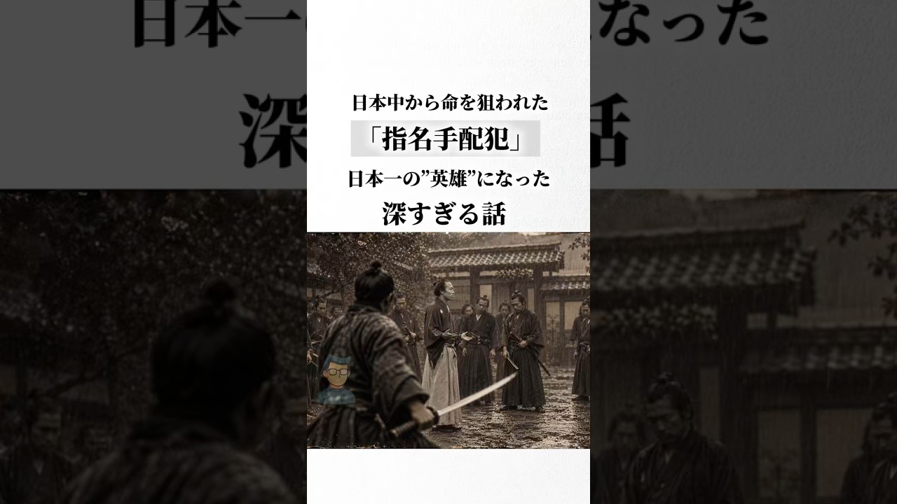 日本中から命を狙われた「指名手配犯」が日本一の英雄になった深すぎる話。