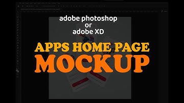 Adobe XD Tutorial | Login/Signup Page | Mockup in Adobe Photoshop |