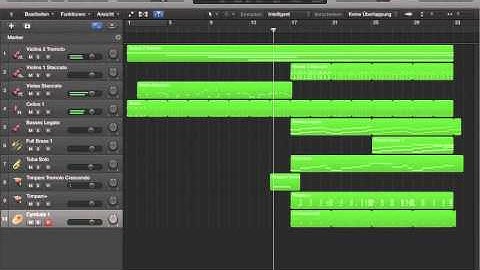 My First Orchestral/Film Score Logic Pro X