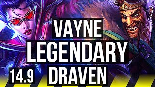 VAYNE & Milio vs DRAVEN & Maokai (ADC) | 12/1/2, Legendary, 1300+ games | EUW Master | 14.9