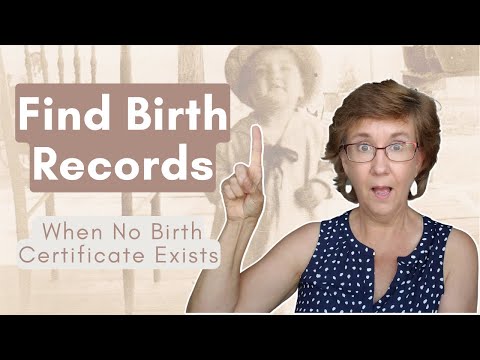 Can't Find An Ancestor's Birth Record? 8 Places To Look!