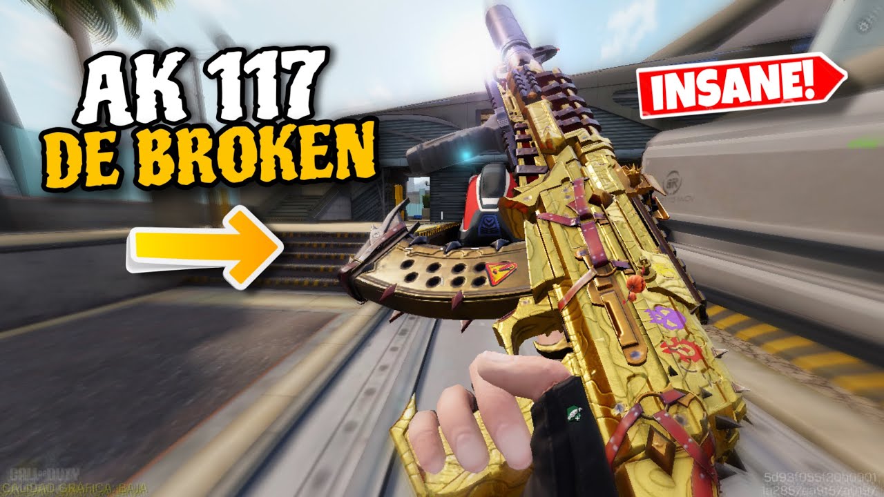 PROBANDO LA AK117 DE BROKEN | EN COD MOBILE CLASE DE BROKEN 🔥 - YouTube