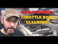 Throttle Body Cleaning To Restore Idle Quality