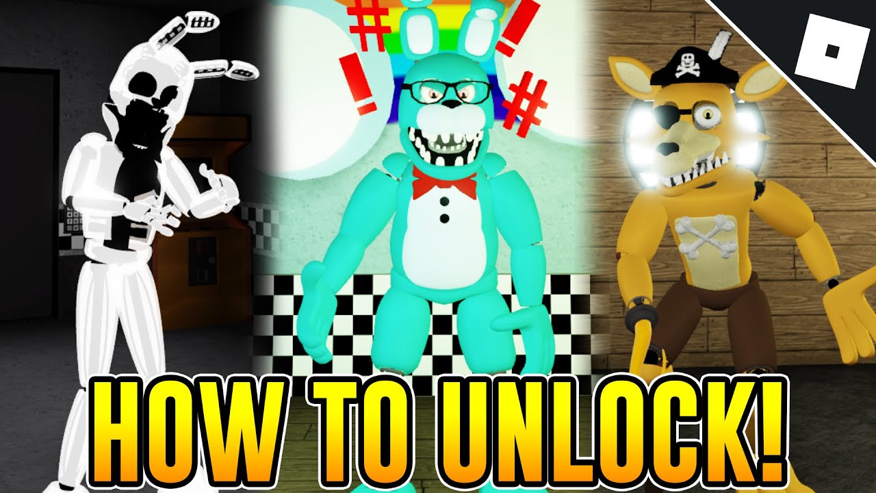 How To Get The Secret Character Viii Ix And X Badges In - all secret characters in fredbears mega roleplay roblox 2020