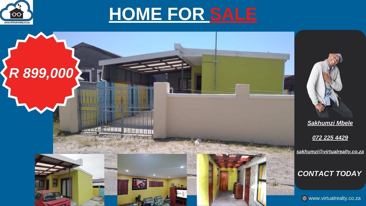 Home For Sale in Philippi, Cape Town R 899,000 - YouTube