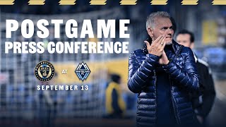 Postgame | Bradley Carnell after Philadelphia Union's match at Vancouver Whitecaps FC