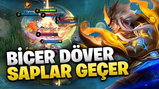 BİÇER DÖVER,SAPLAR GEÇER MARTİS | 0 HP İLE ÖYLE BİR ŞEY YAPTIM Kİ! | Mobile Legends @lawmlbb