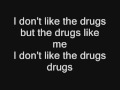 Marilyn Manson I Don't Like The Drugs (But The Drugs Like Me ) Lyrics!!