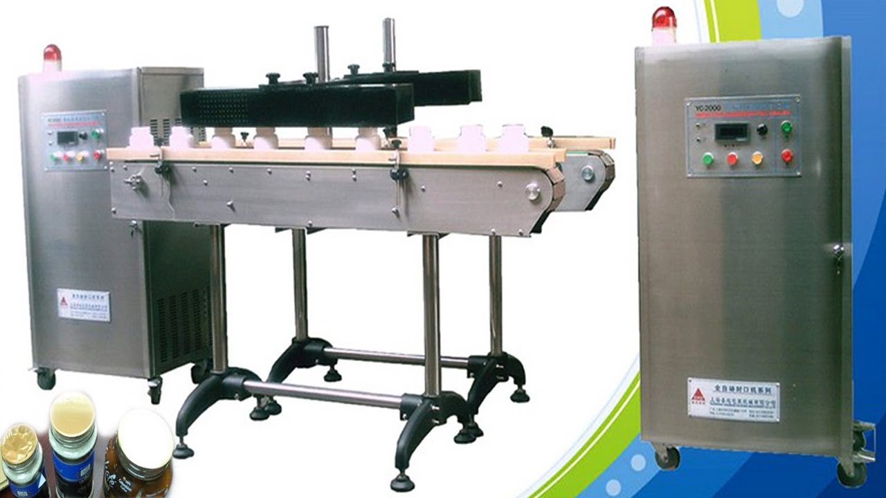 3.6KW Automatic Aluminum Foil Sealing Machine induction Alum sealer