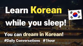 Korean Conversation: Learn while you Sleep l Most Common Korean Phrases for beginners 3