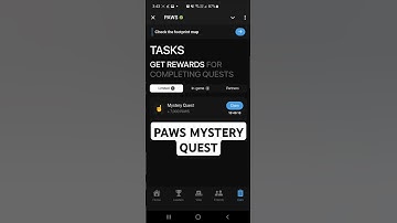 Paws new task MYSTERY QUEST 7000 paws