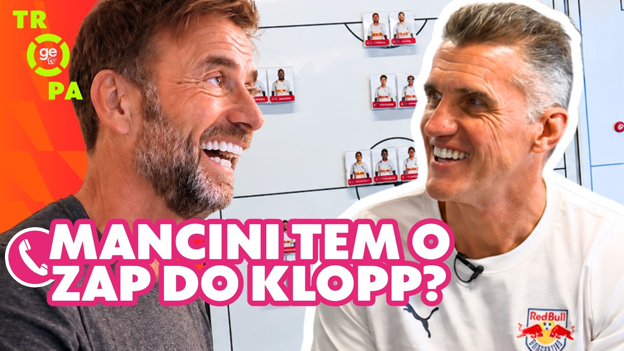 KLOPP, RÉVER E OS BASTIDORES DA COMISSÃO DE MANCINI NO BRAGANTINO! | Tropa ge tv