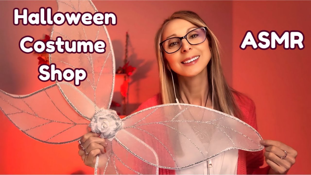 Магазин костюмов на Хэллоуин 🎃 ASMR Ролевая игра 🕸️ Костюмы, аксессуары, декор и персональное вни...