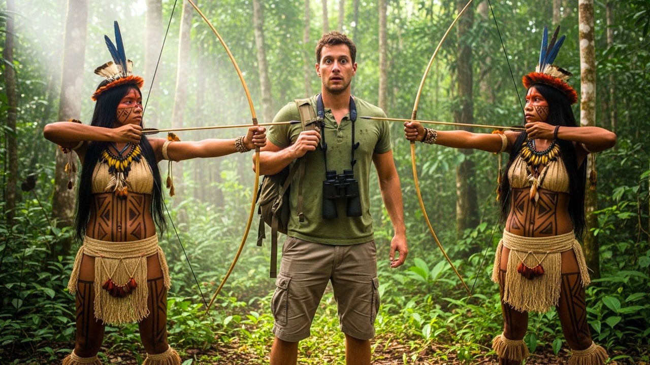 LONELY MAN GOT LOST IN THE FOREST — SUDDENLY TWO INDIGENOUS WARRIOR WOMEN STOOD IN FRONT OF HIM