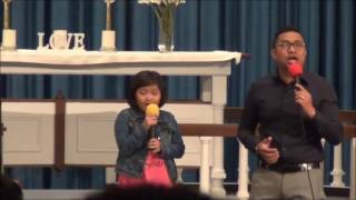 Video voorbeeld van "Rev. David Lah and Beautiful Daughter 2016"