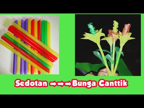 cara-membuat-bunga-dari-sedotan-plastik-yang-mudah-|-kerajinan-tangan-dari-barang-bekas