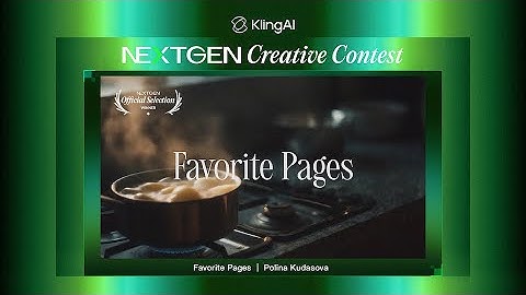 NEXTGEN Creative Contest | Favorite Pages
