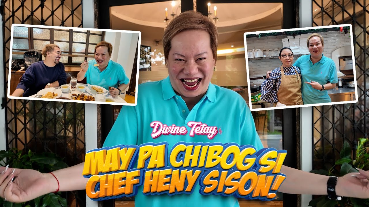 KAKAKILIG NAMAN! MAY PA APPRECIATION LUNCH SA AKIN SI CHEF HENY SISON SA VICTORINO'S! | DIVINE TETAY