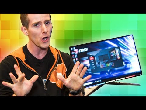 RGB Lighting on a Monitor - It's NOT Stupid!!