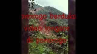 Video longsor di ponorogo