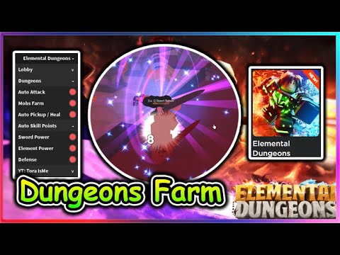 [NEW] Roblox Elemental Dungeons Script - Auto Farm Dungeons