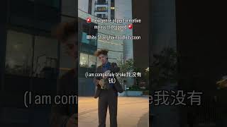 Performative Male tries to increase his social credit score