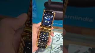 luxurious Mobile | The Gold edition keypad mobile heavy duty weight. #luxury #gold #mobile