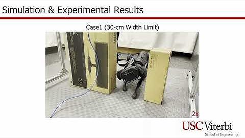 Integrating Motion Planning and Control for Legged Robots Negotiating Permeable Obstacles