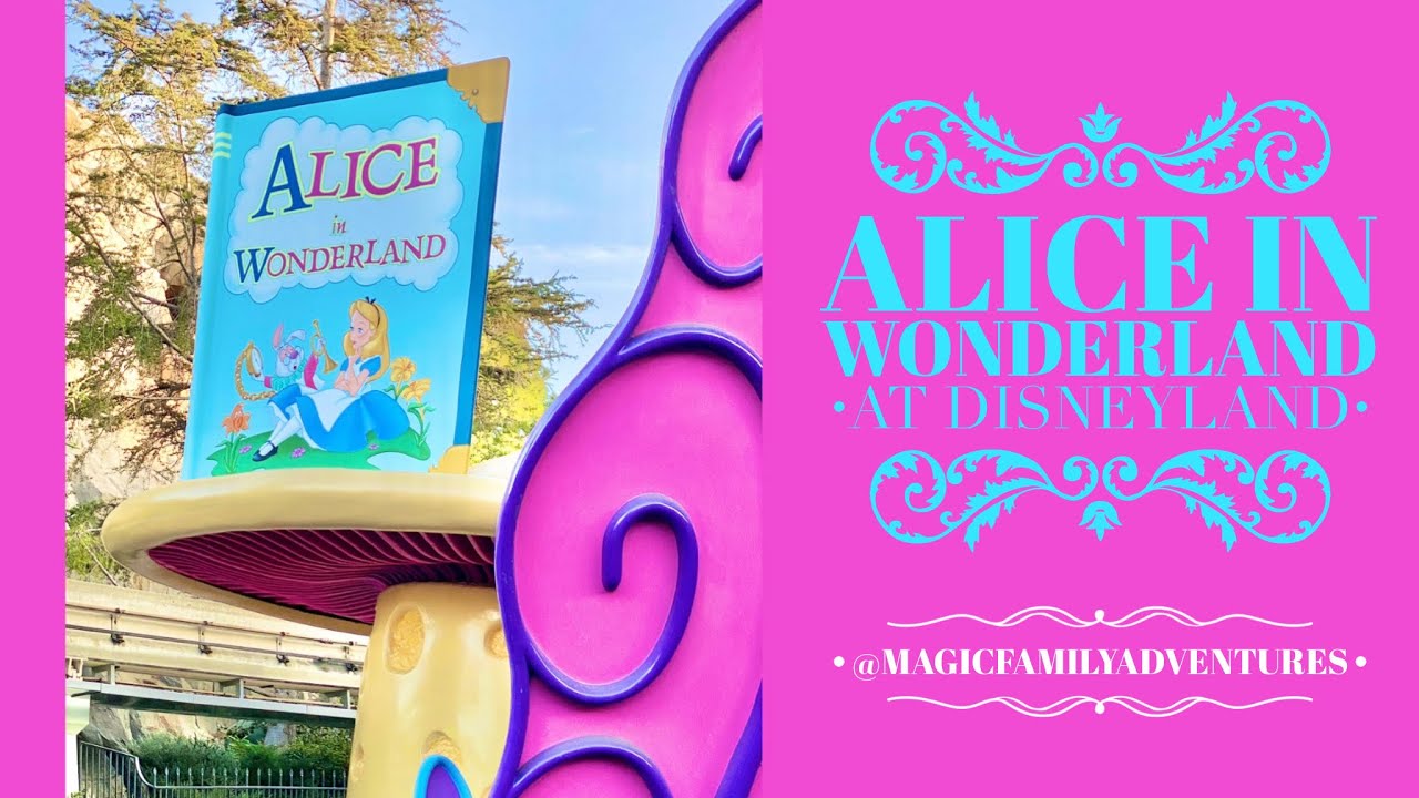POV Alice In Wonderland Ride at Disneyland YouTube