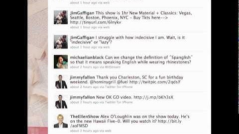 Twiangulate- Mapping