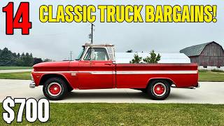 14 Classic Truck Bargains - Running Survivors Restoration Projects