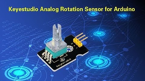 30 in 1: keyestudio Analog Rotation Sensor for Arduino