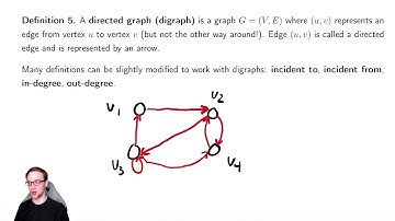 Graph Theory 2   Directed Graphs and Simple Graphs