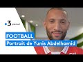 Football  portrait de yunis abdelhamid capitaine du stade de reims